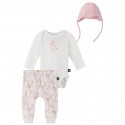Coffret naissance en Coton Bio Moomin Dyrbaraste - Reima - Rose