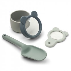 Set d'exploration en silicone - Liewood - Whale Bleue