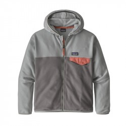 Girls' Micro D Snap-T - Patagonia - Noble Grey