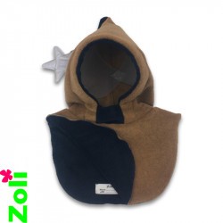 Capuchon enfant Zoli - Camel / Doudou Marine