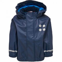 Veste imperméable garçon Lego - bleu