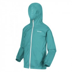 Veste imperméable enfant ultra légère Pack it - Turquoise - Regatta