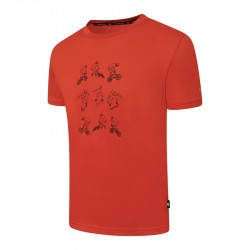 Tee-shirt de randonnée enfant burnt salmon - Regatta