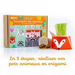 Coffret DIY la Farandole des Animaux - Radis et Capucine