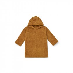 Poncho de plage LOU TERRACOTTA, linge de bain pour bébé et enfant