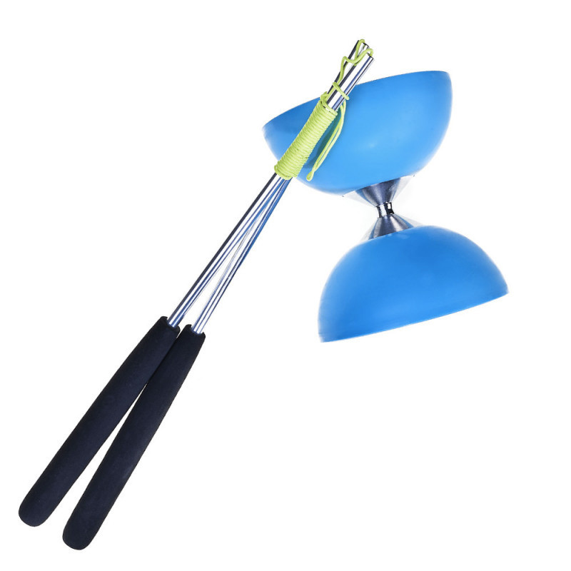 Diabolo enfant avec baguette en aluminium - Turquoise