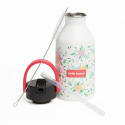 Gourde inox 470 ml - Hello Hossy - Flowers