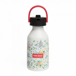 Gourde inox 470 ml - Hello Hossy - Flowers