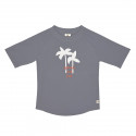 T-shirt de bain anti-uv bébé - Lassig - Palmiers gris rouille