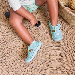 Chaussures de plage enfant - Lassig - menthe