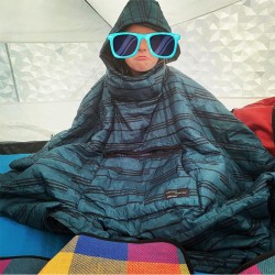 Honcho Poncho - Thermarest - Blue print