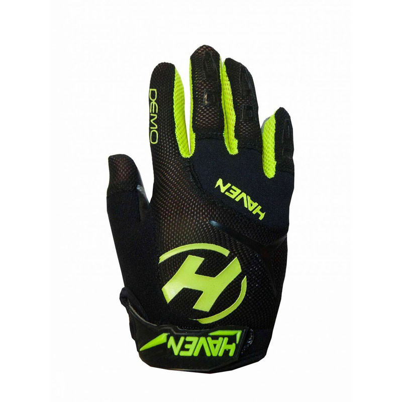 Gants velo enfant - Haven - Vert/Noir