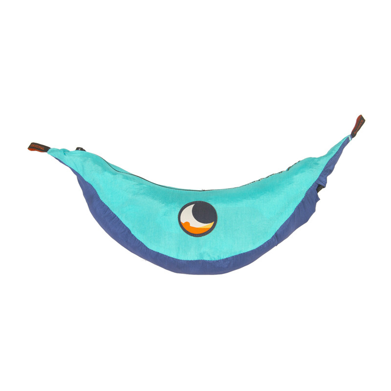 Hamac avec moustiquaire Ticket To The Moon Pro Hammock vert armée en toile de parachute recyclée
