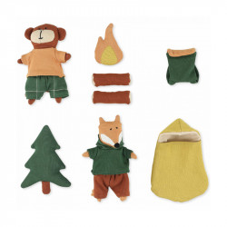 Figurines camping coton bio - Trixie