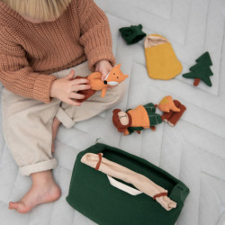 Figurines camping coton bio - Trixie
