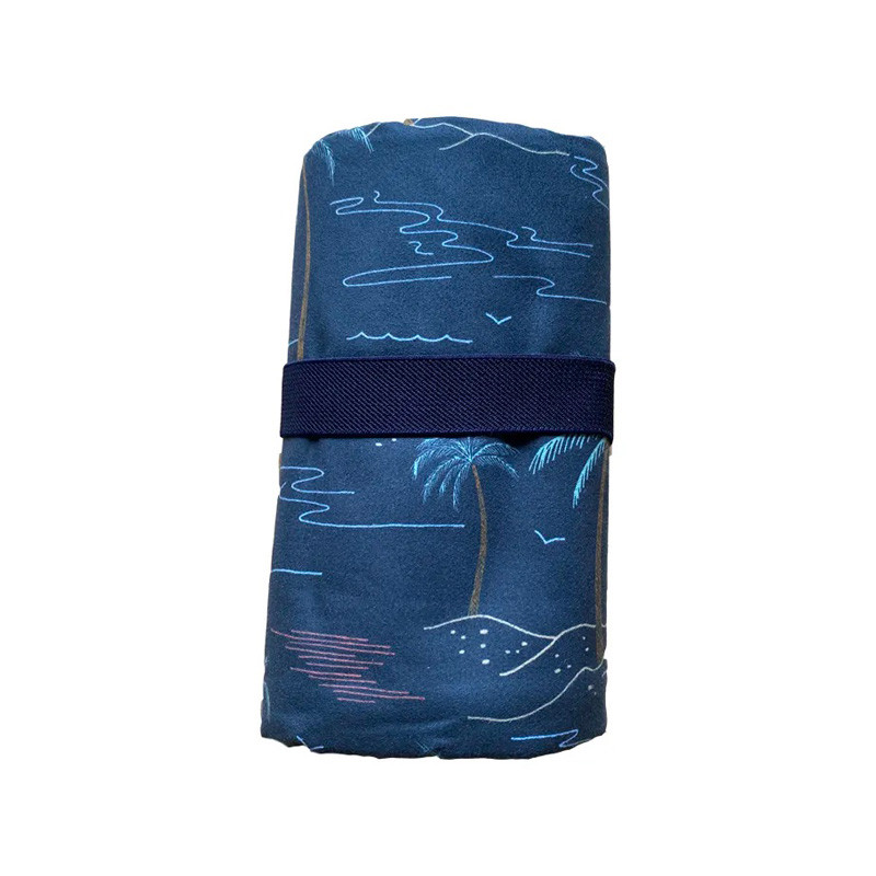 Serviette de bain microfibre - Minimiz - Tahiti Blue