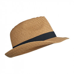 Chapeau de paille naturelle - Doro Feodora - Liewood - Brown/Black mix