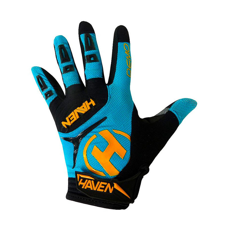 Gants velo enfant - Haven - Bleu/Orange