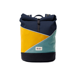 Sac à dos enfant Popoyo de MeroMero - Navy Blue / Chaï Tea