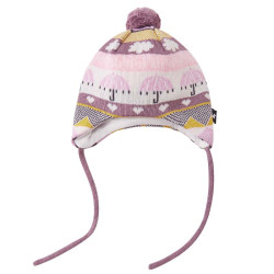 Bonnet bébé en laine mérinos - Moomin Yngst - Reima - Lavender Grey - 2022