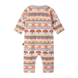 Combinaison en laine pour bébé Moomin Mysig - Reima - Autumn Orange - 2022