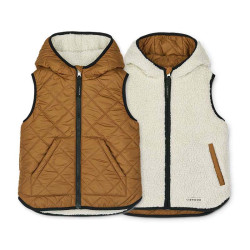 Veste sans manches réversible Diana - Liewood - Pecan Sandy Mix