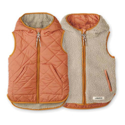 Veste sans manches réversible Diana - Liewood - Tuscany rose Sandy Mix