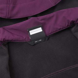 Veste Softshell fille - Espoo - Reima - Deep Purple