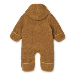 Combinaison polaire bébé Liewood Golden Caramel