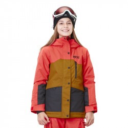 Weeky  JKT  veste de ski - Picture Organic Clothing - Hot Coral/Black - 2022