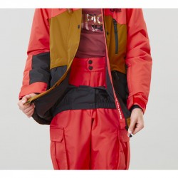Weeky  JKT  - Picture Organic Clothing - Hot Coral/Black - 2022 - veste de ski