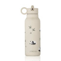 Gourde Liewood inox et isotherme Falk - 350ml - Panda play/Sea shell mix