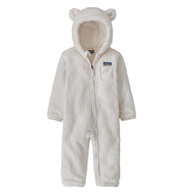 Combinaison polaire bébé Patagonia Birch white