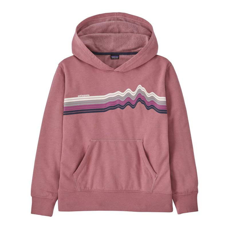 sweat a capuche enfant Patagonia Light Star Pink