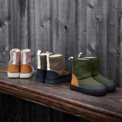 Bottes fourrées imperméables - Matt Hybrid Boot - Liewood - Hunter green