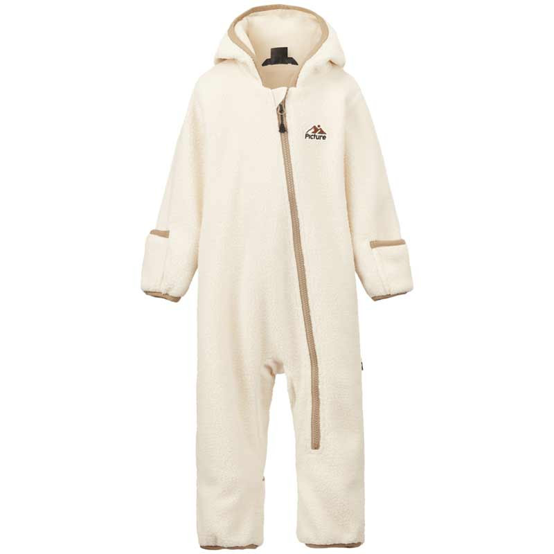 Combinaison polaire bebe Tebery Suit Picture ecru