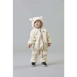 Combinaison polaire bebe Tebery Suit Picture ecru