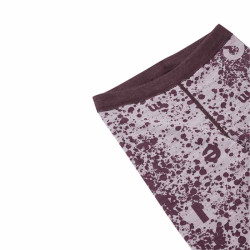 Leggings en laine merinos Villakas - Deep Purple