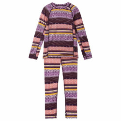 Sous-vêtements thermique enfant en laine et bambou - Taitoa - Reima - Deep Purple