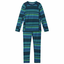 Sous-vêtements thermique enfant en laine et bambou - Taitoa - Reima - Navy - 2023