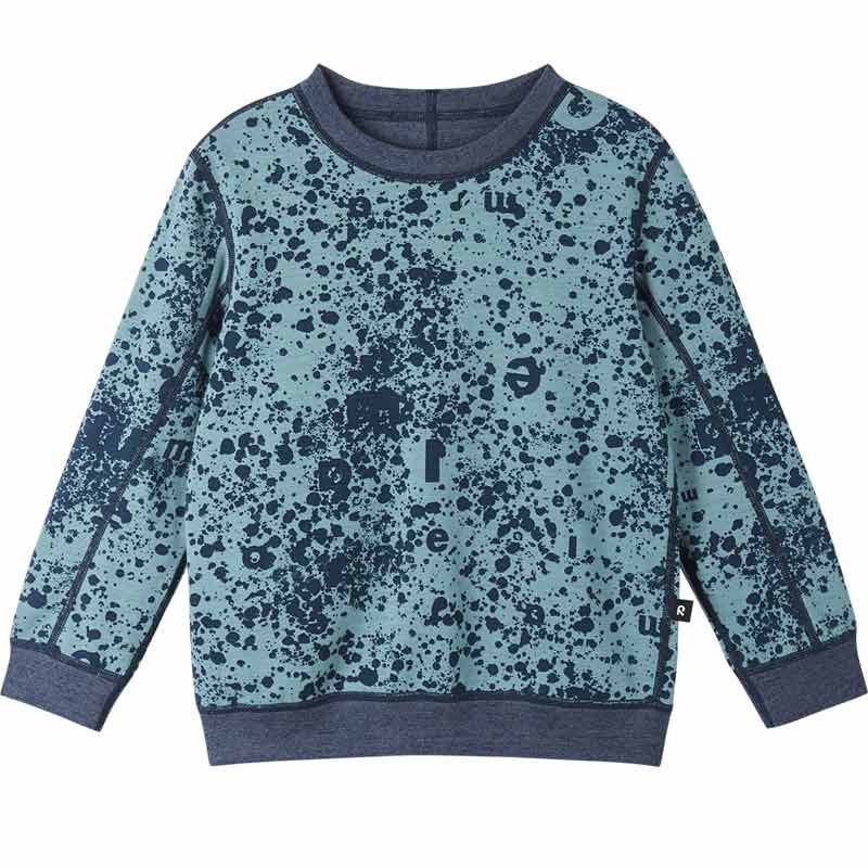 Sweat en laine merinos Villis - Reima - Navy