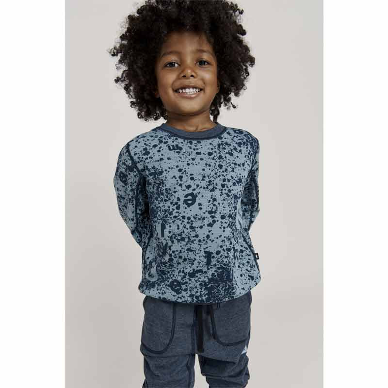 Pantalon en laine merinos Vilaus - Reima - Navy