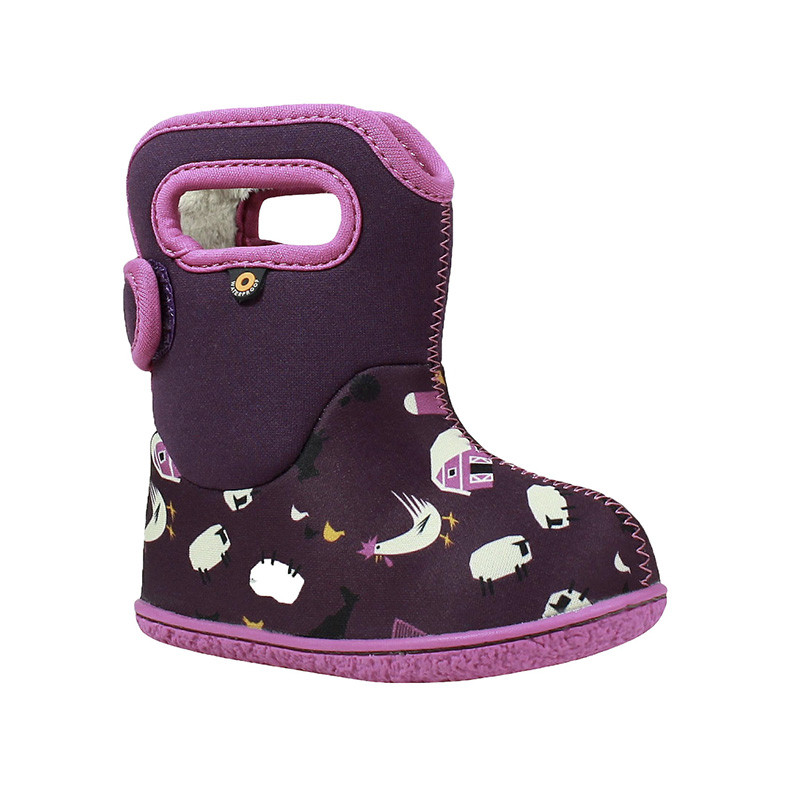 Bottes Bogs bébé - Farm - Purple Multi - 2023