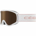 Masque ski enfant - Cébé Hoopoe - 5 ans/8 ans - White Matte - Cat.3