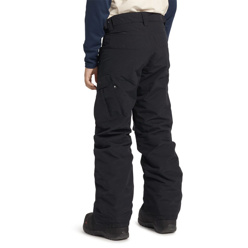 Pantalon D’hiver Garçon Doublé Polaire – Coupe-vent, Imperméable – Poches Cargo – Taille à Partir De 8 Ans