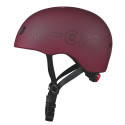 Casque bol enfant  Micro - 4-12ans  (52 - 56 cm ) -   Rouge automne