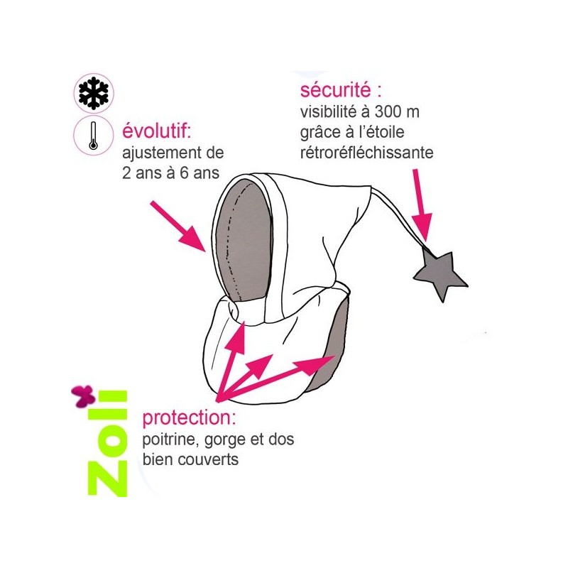 Capuchon enfant Zoli