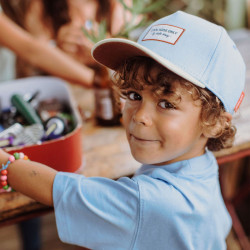 Casquette eco-responsable - Hello Hossy - Mini Water - enfant