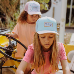 Casquette éco-responsable - Hello Hossy - Mini Lagoon - filles