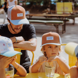 Casquette éco-responsable - Hello Hossy - Mini Lake - Papa et garçon